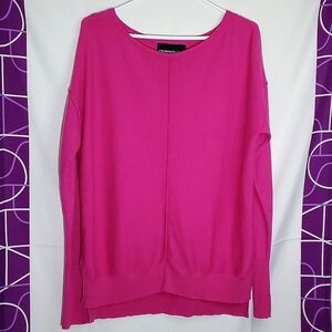 Calvin Klein Jeans Bold Pink Long Sleeve Knit Sweater/Sweatshirt - XLarge